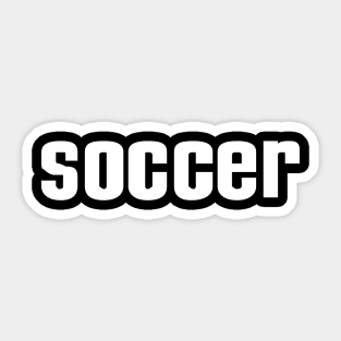 Soccer Football Sticker